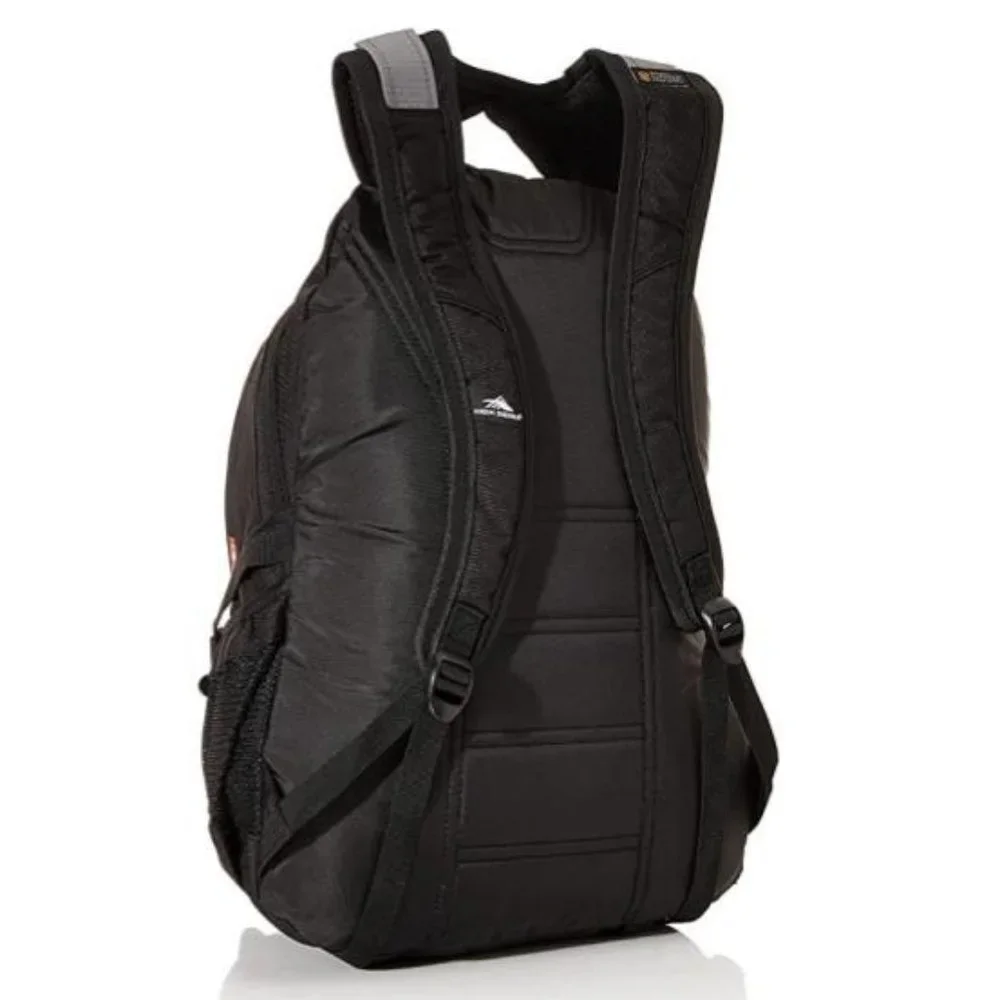 NWT High Sierra Backpack Waterproof Commute Hike Business Travel Black MINT
